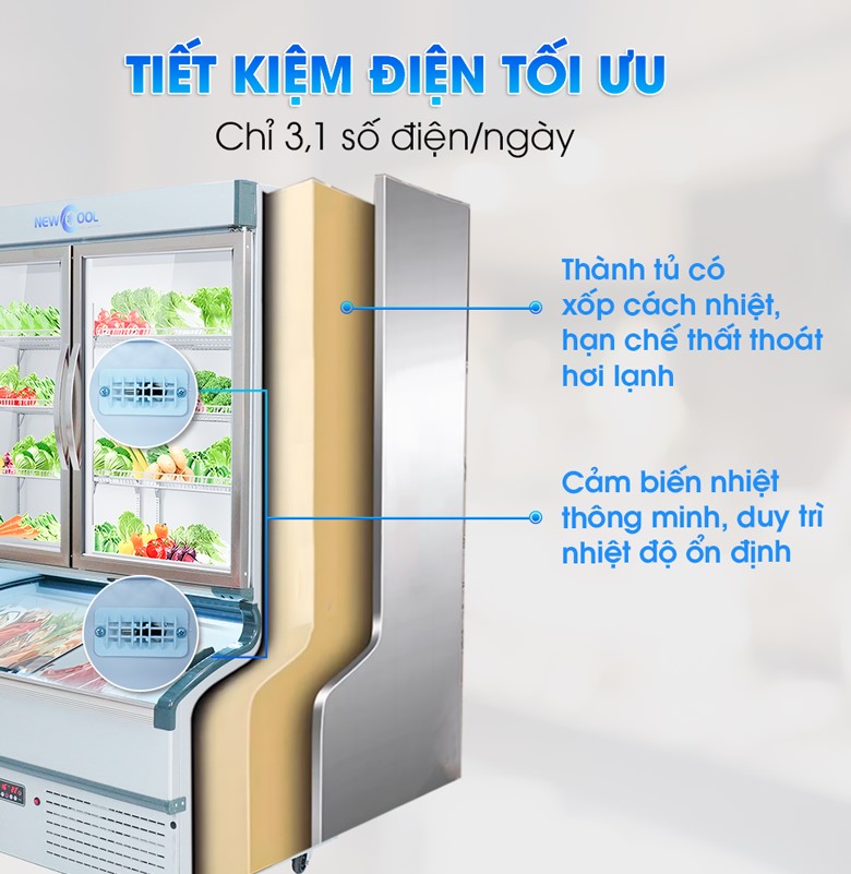 Thiết kế cách nhiệt và cảm biến thông minh, tiết kiệm điện năng Thiết kế cách nhiệt và cảm biến thông minh, tiết kiệm điện năng