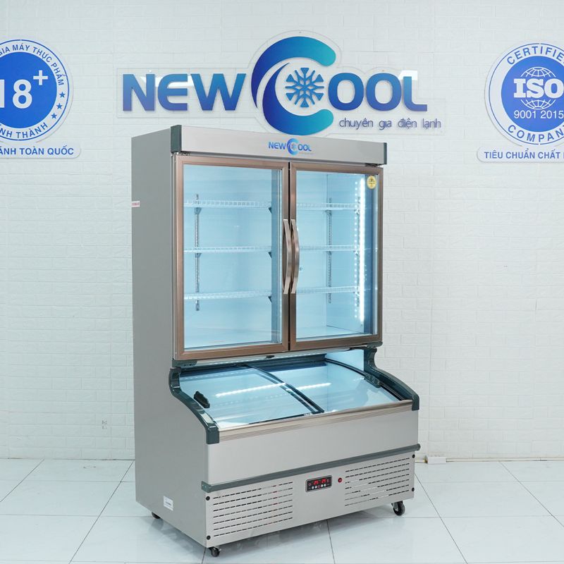 Tủ Trưng Bày 2 Chế Độ 1m7 LMD-1663QK (Mát, Đông Mềm) - 0