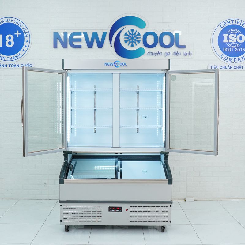 Tủ Trưng Bày 2 Chế Độ 1m7 LMD-1663QK (Mát, Đông Mềm) - 1