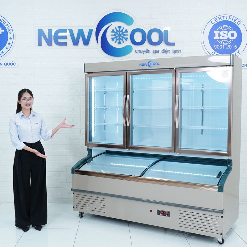 Tủ Trưng Bày 2 Chế Độ 2m2 LMD-2218QK (Mát, Đông Mềm) - 6
