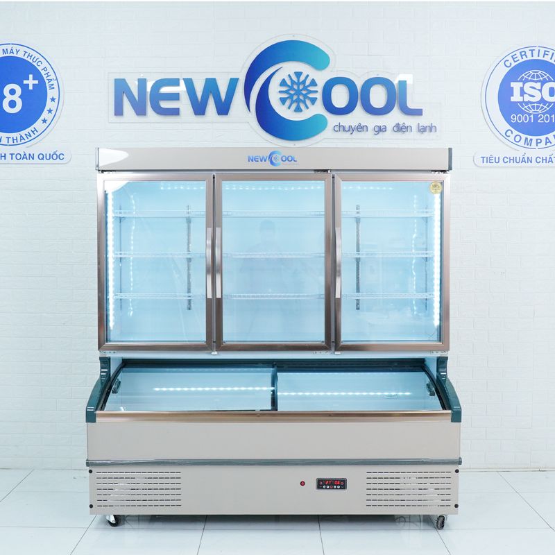 Tủ Trưng Bày 2 Chế Độ 2m2 LMD-2218QK (Mát, Đông Mềm) - 2