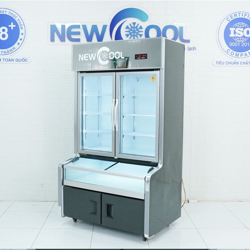 Tủ Trưng Bày 3 Chế Độ 1M2 HY-1200FK (Mát, Đông Mềm, Đông Lạnh) - 0