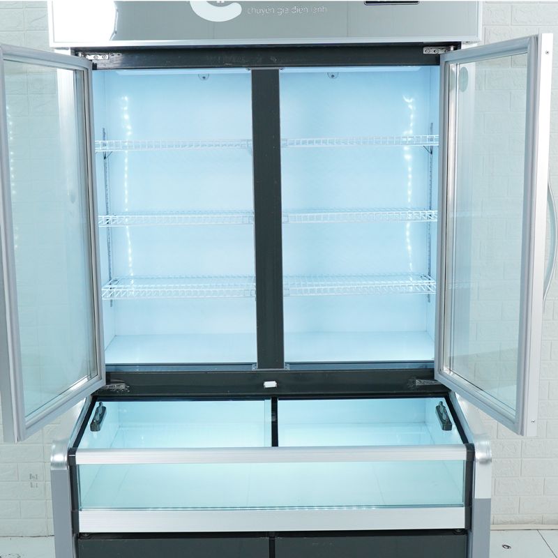 Tủ Trưng Bày 3 Chế Độ 1M2 HY-1200FK (Mát, Đông Mềm, Đông Lạnh) - 2