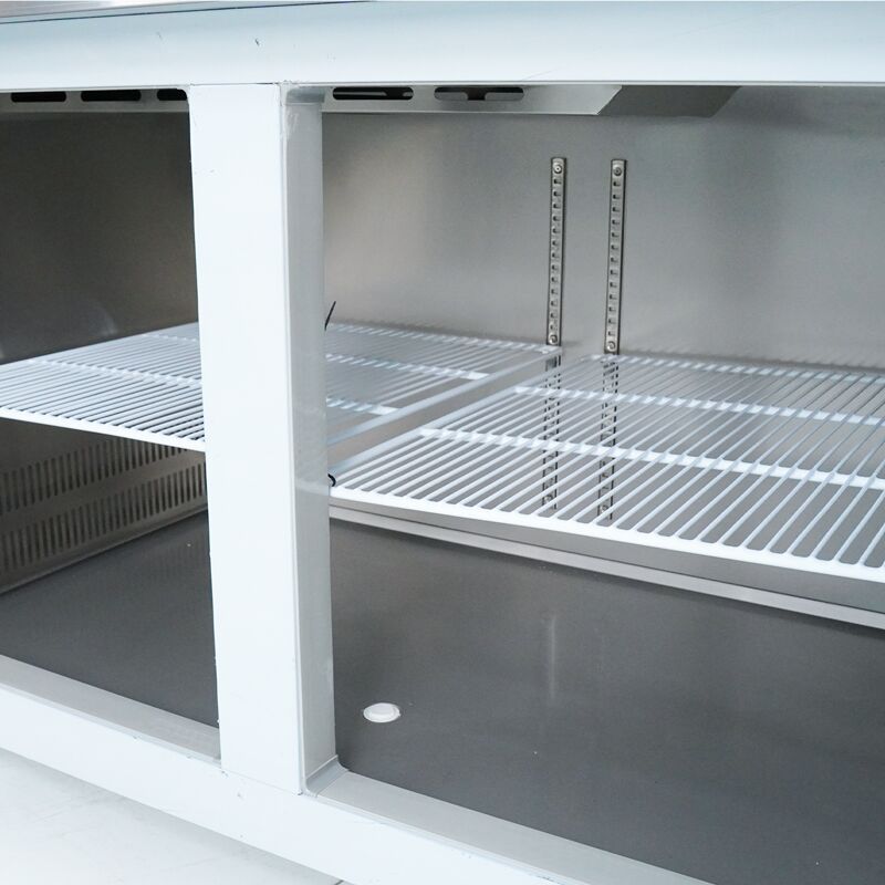 Bàn mát 2 cánh inox 1m5 (có quạt gió) GZT015.001 - 4
