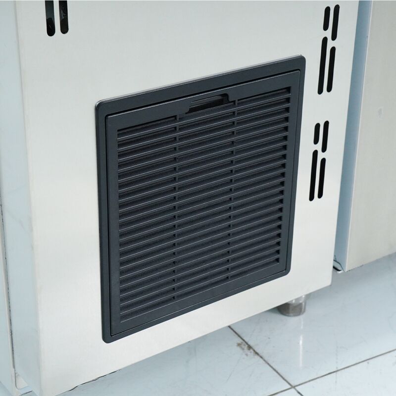 Bàn mát 2 cánh inox 1m5 (có quạt gió) GZT015.001 - 8