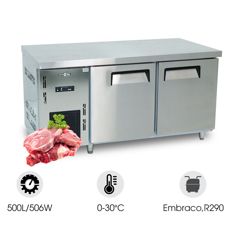 Bàn mát 2 cánh inox 1m5 (có quạt gió) GZT015.001