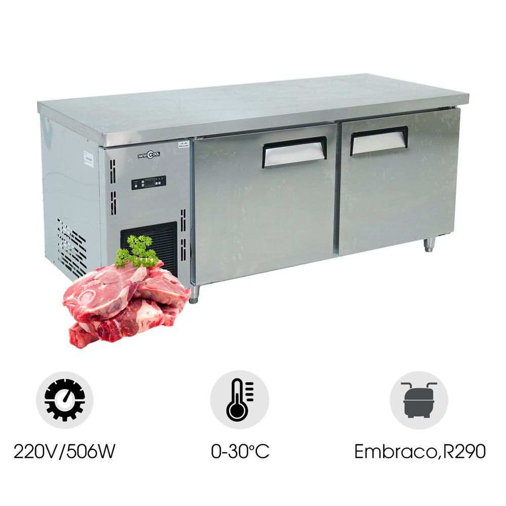 Bàn mát 2 cánh inox 1m8 (có quạt gió) GZT018.001