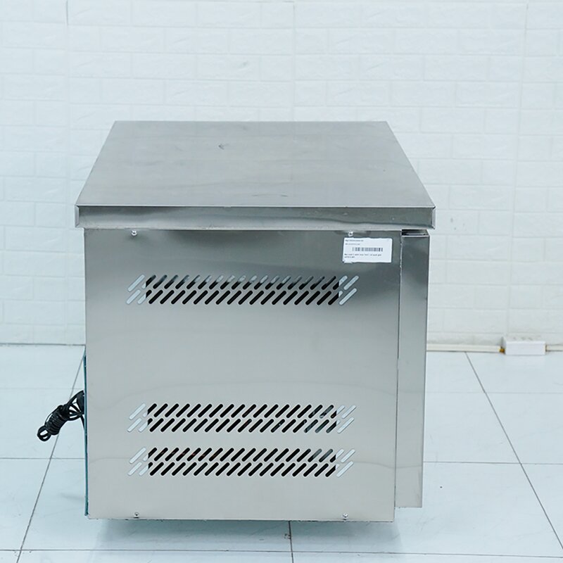 Bàn đông lạnh 2 cánh inox 1m2 (có quạt gió) GZT012.002 - 1