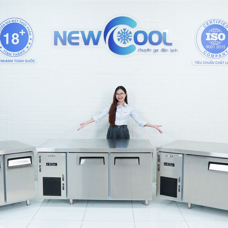 Bàn mát 2 cánh inox 1m5 (có quạt gió) GZT015.001 - 0