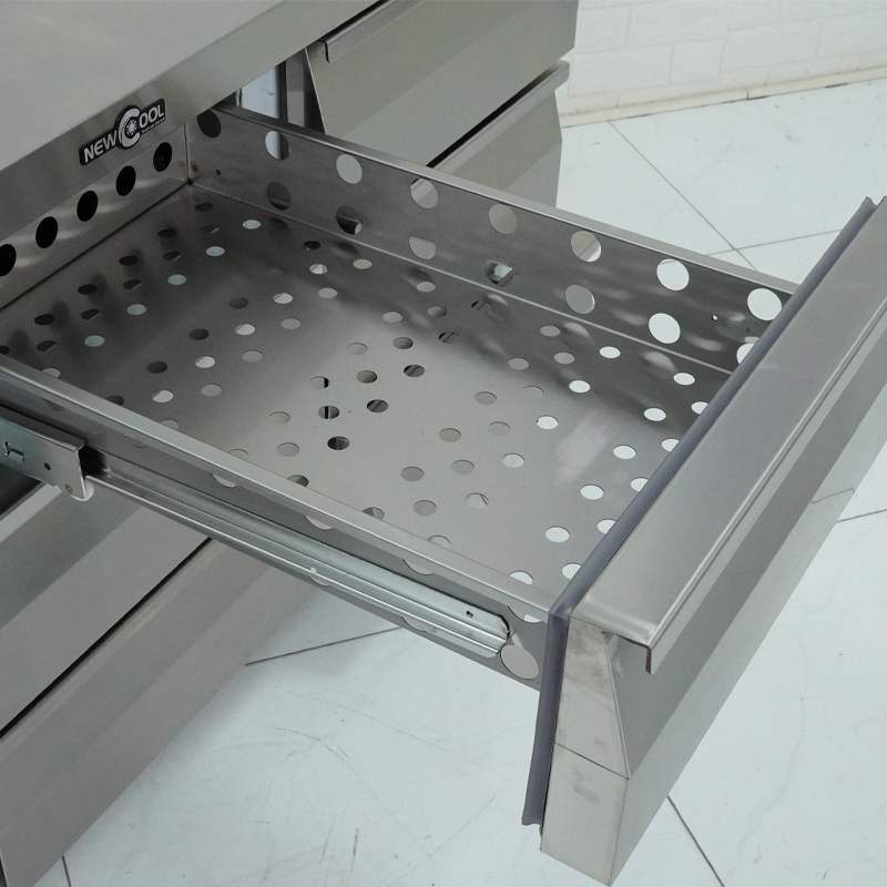 Bàn mát sơ chế 9 ngăn kéo NEWCOOL 1500Z-9T - 4