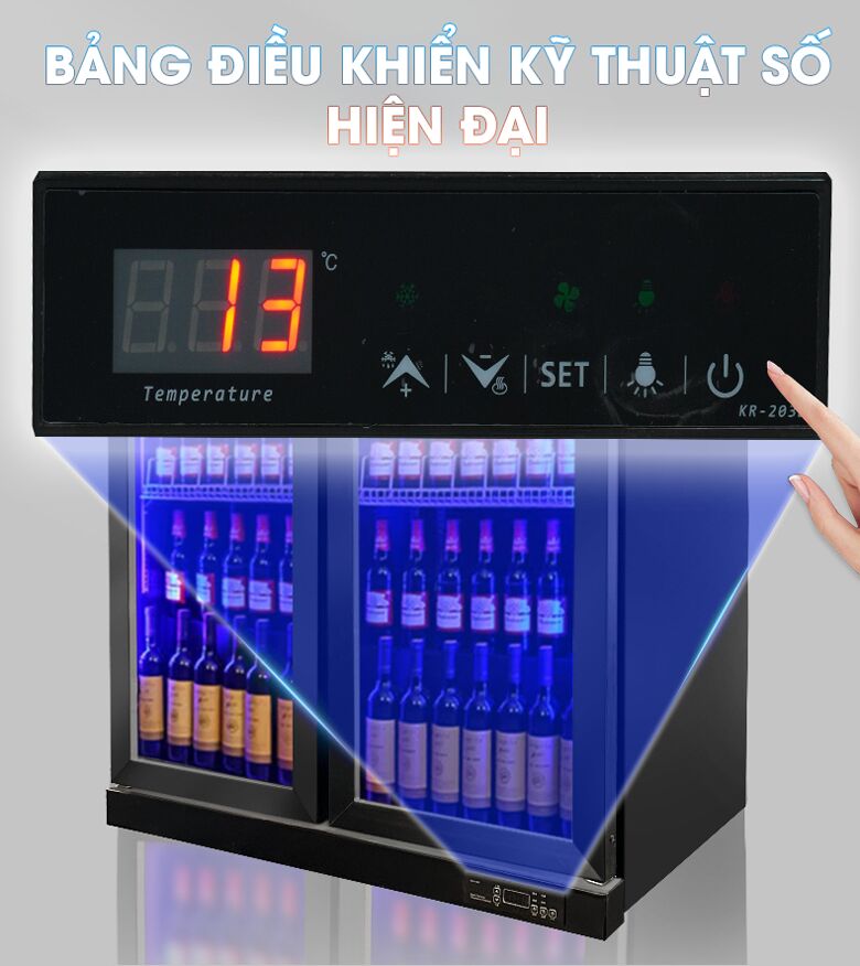 Điều khiển đơn giản, dễ dàng, theo dõi nhiệt độ chính xác