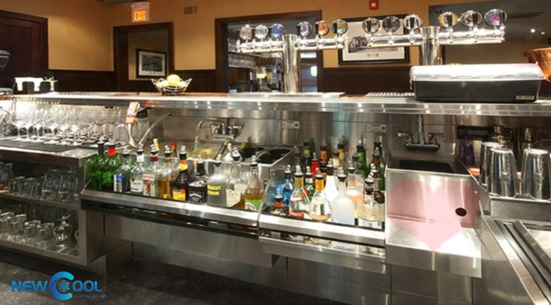 cách sửa bàn lạnh quầy bar tiếng ồn