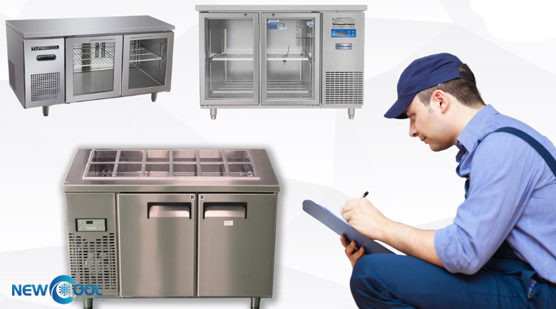 cách sửa bàn lạnh quầy bar sửa chữa