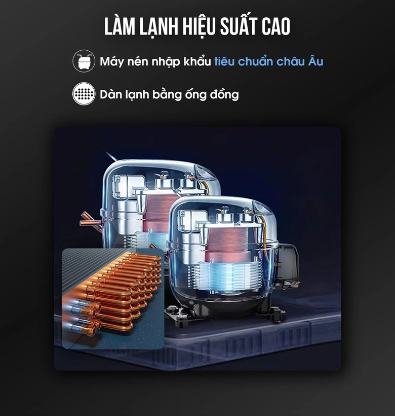 Công nghệ làm lạnh của bàn lạnh NEWCOOL