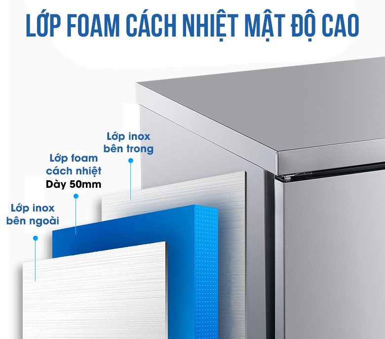 Foam mật độ cao dày 50mm cách nhiệt và giữ nhiệt hiệu quả