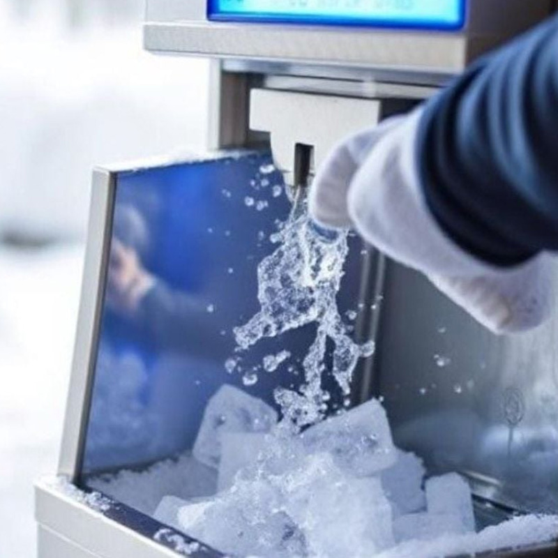 Hướng dẫn vệ sinh máy làm đá công nghiệp tại nhà với 4 bước