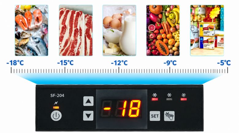 Nhiệt độ bảo quản tủ đông thực phẩm