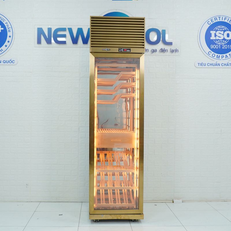 Tủ trưng bày rượu vang 1 cánh HJG-006 - 2