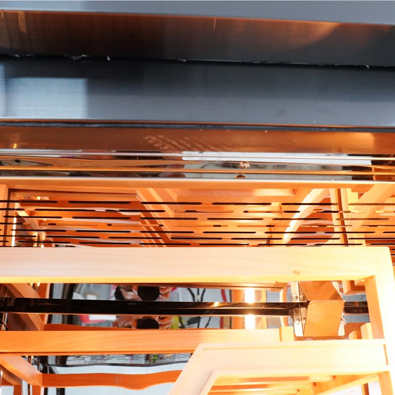 Tủ mát trưng bày rượu vang 2 cánh HJG-012 - 8