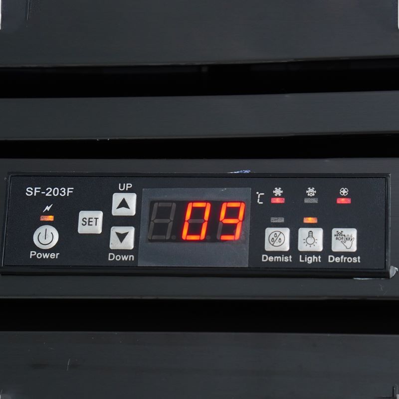 Tủ mát trưng bày rượu vang 2 cánh HJG-012 - 4