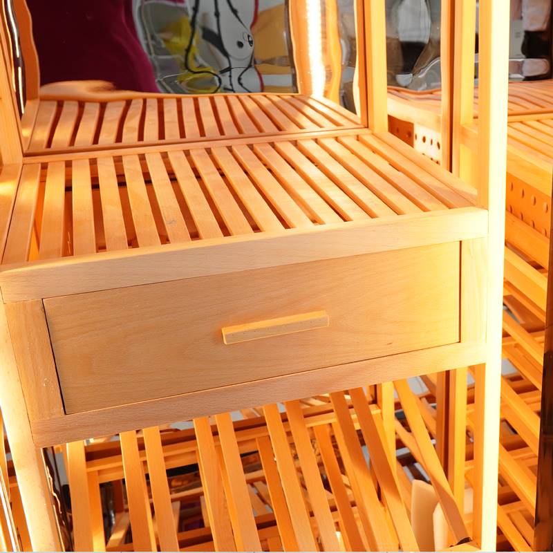 Tủ trưng bày rượu vang 3 cánh HJG-018 - 5