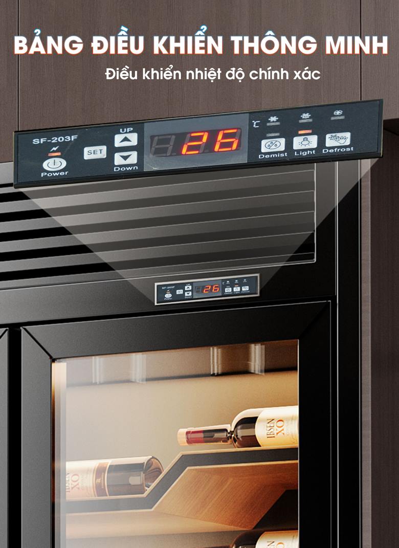 Bảng điều khiển nhiệt độ chính xác