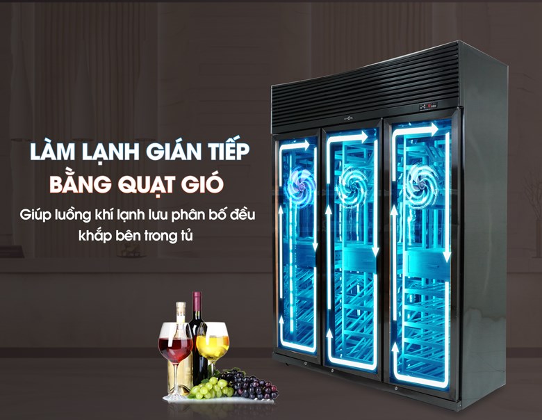 Ứng dụng công nghệ làm lạnh gián tiếp bằng quạt gió
