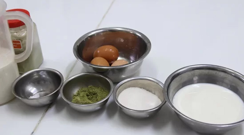 hướng dẫn làm kem matcha
