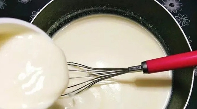 hướng dẫn làm kem sữa chua, hỗn hợp