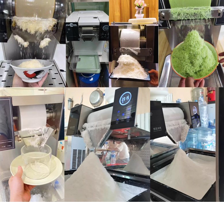 Ngày càng nhiều đơn vị lựa chọn sử dụng máy làm kem tuyết (bingsu)