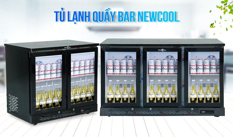 Hình ảnh tủ lạnh quầy bar NEWCOOL