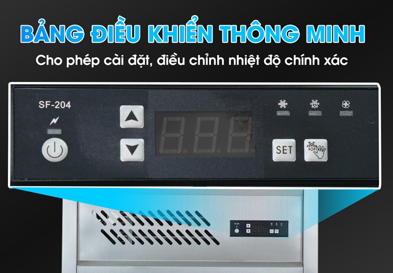 Bảng điều khiển hiện đại, có chức năng sấy viền 