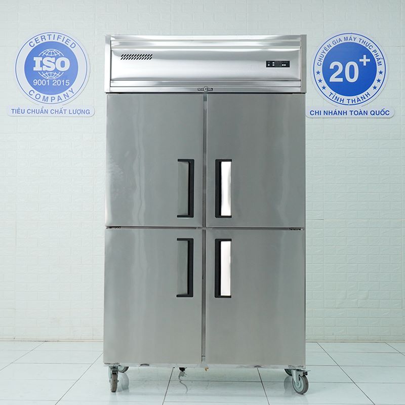 Tủ đông đứng 4 cánh inox GSG0121.002 - 0