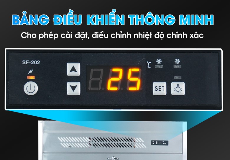 Bảng điều khiển hiện đại, dễ vận hành