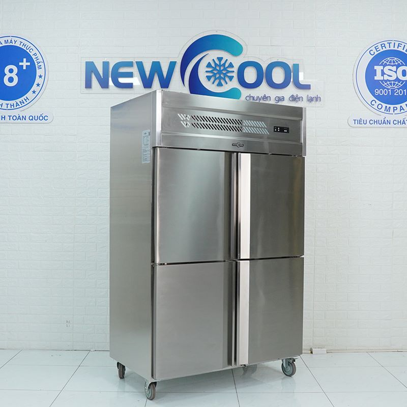 Tủ bảo ôn mát đứng 4 cánh inox GSG0121.001 NEWCOOL - 0