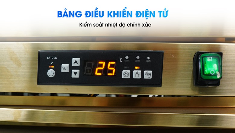 Bảng điều khiển thông minh, dễ sử dụng