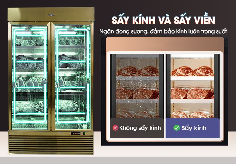 Chức năng sấy kính và sấy viền