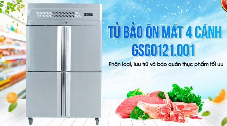 tủ bảo ôn có những loại nào trưng bày