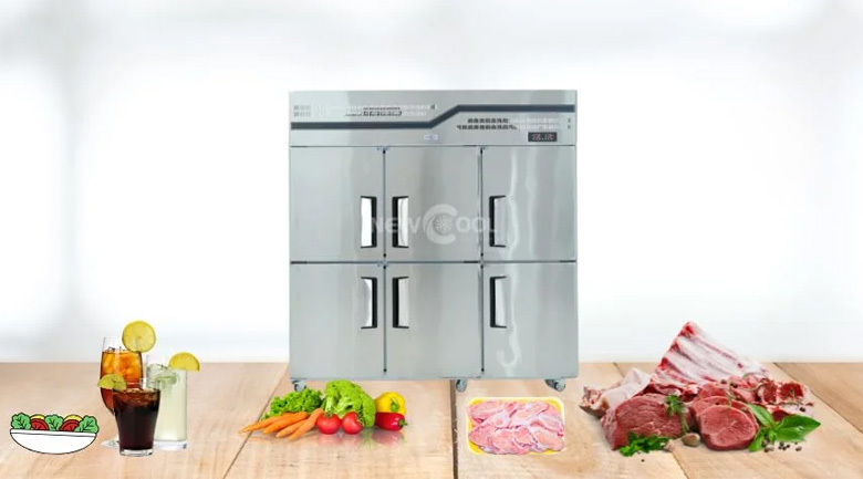 tủ bảo ôn có phải tủ lạnh không, trưng bày