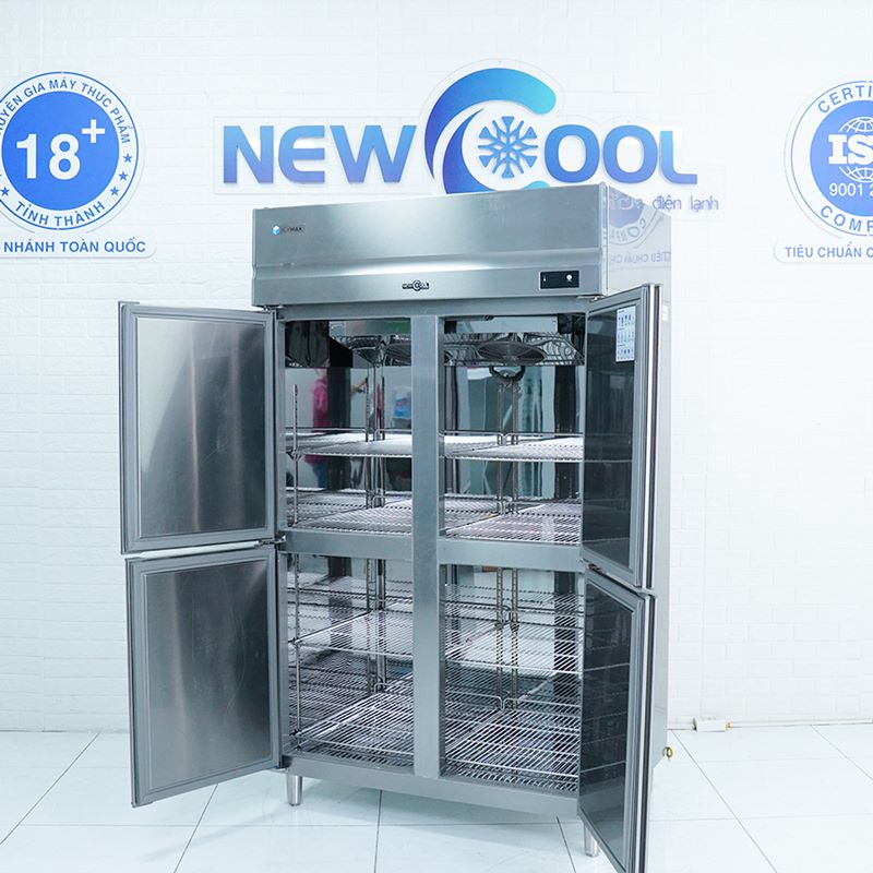 Tủ đông đứng ICYMAX 4 cánh inox 1100L NEWCOOL IUF-4S128 - 2
