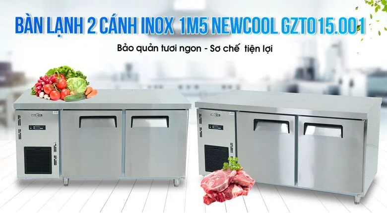 bàn lạnh có gì khác bàn mát