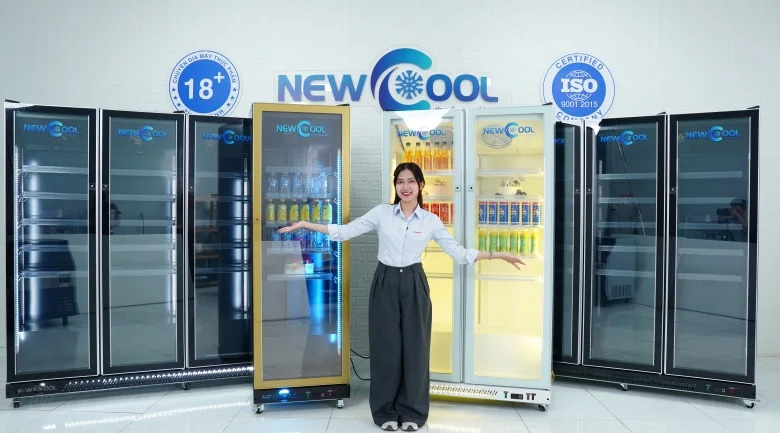 cơ sở nào nên mua tủ đông nằm trưng bày thực phẩm, Newcool