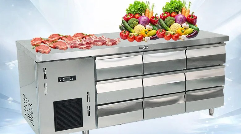 ứng dụng của bàn lạnh, tươi sống