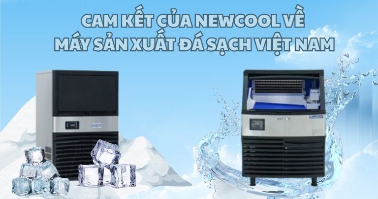 Cam kết của NEWCOOL về máy sản xuất đá sạch Việt Nam