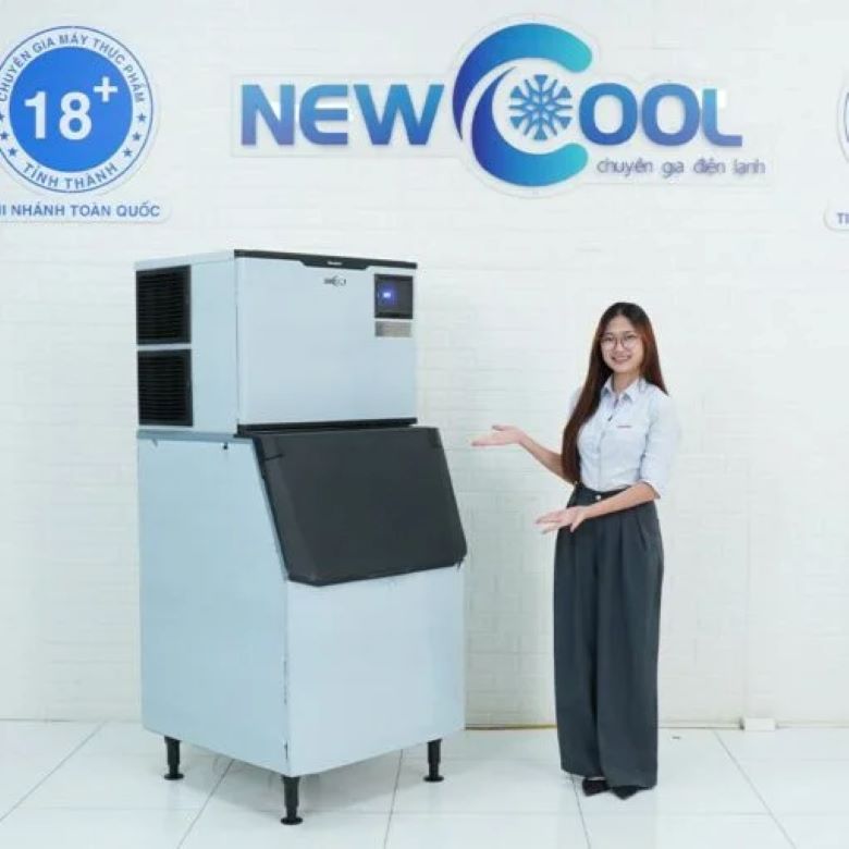Máy làm đá công nghiệp ở phân khúc lớn 