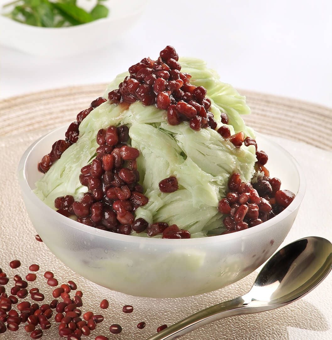 Kem tuyết matcha đậu đỏ 