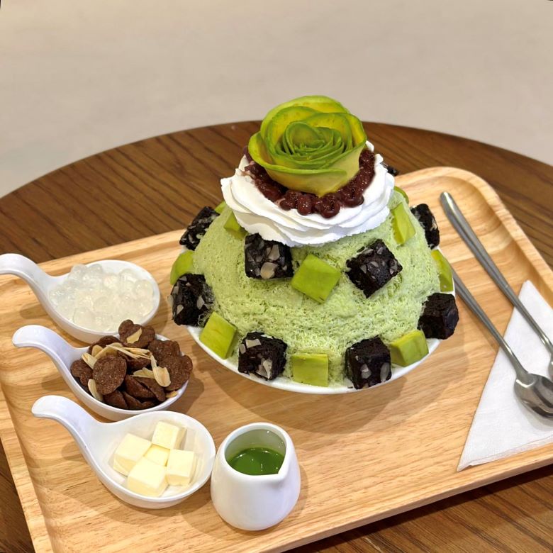 Bingsu vị trà xanh 