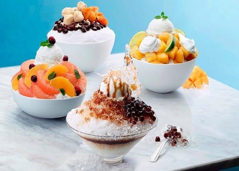 Phối màu hài hòa, tạo độ cao đầy đặn cho tô kem