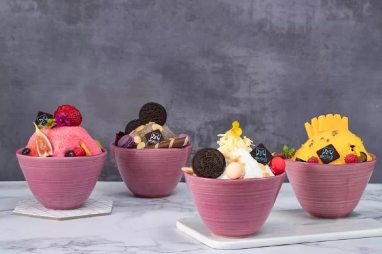Trang trí tô bingsu bắt mắt sẽ thu hút thực khách hơn