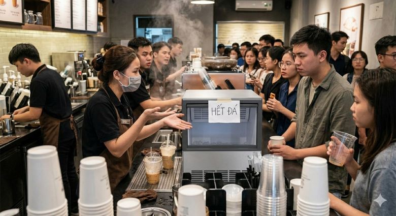 Hạn chế tình trạng thiếu đá giờ cao điểm